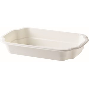 Duni Take-Away Tray 250 x 159 x 43 mm White 1-Comp (Pack of 246) Duni Take-Away Tray 250 x 159 x 43 mm White 1-Comp (Pack of 246)