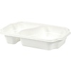 Duni Take-Away Tray 250 x 159 x 45 mm White 2-Comp (Pack of 246) Duni Take-Away Tray 250 x 159 x 45 mm White 2-Comp (Pack of 246)