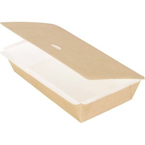 Duni TRAY CARDB CRD/PE 1-COMP 200X120X45 (Pack of 250)