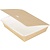 Duni TRAY CARDB CRD/PE 1-COMP 195X165X45 (Pack of 250)