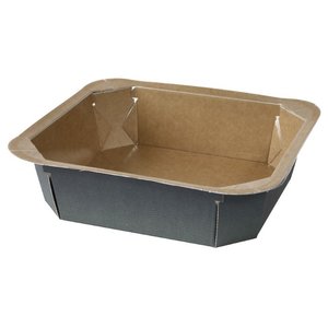 Duni Forum Cardboard Tray 165 x 178 x 45 mm Brown 1-Comp (Pack of 250) Duni Forum Cardboard Tray 165 x 178 x 45 mm Brown 1-Comp (Pack of 250)