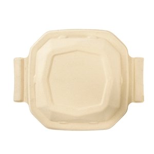 Duni Lid Bagasse for 188141 650/900 ml Brown (Pack of 300) Duni Lid Bagasse for 188141 650/900 ml Brown (Pack of 300)