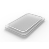 Duni Lid for 1/4 GN Menu Tray 272 x 173 mm Transparent (Pack of 225)