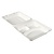 Duni Bagasse Meal Box ecoecho® 350/120/120 ml White 3-Comp (Pack of 100)