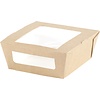 Duni Meal Box with Window ecoecho® 450 ml Brown (Pack of 200)