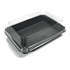 Duni Lunch Box 185 x 134 x 54 mm Black 1-Comp (Pack of 200) Duni Lunch Box 185 x 134 x 54 mm Black 1-Comp (Pack of 200)