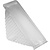 Duni Pudełko na trójkątne kanapki 160 x 85 x 65 mm 500 ml transparentne (500 szt.)