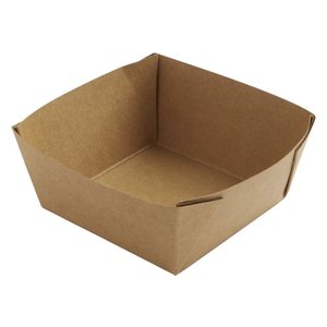 Duni Viking Cube Low Box 510 ml Brown 1-Comp (Pack of 300)