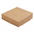 Duni Viking ecoecho® Cube Lid 510/820 ml Brown (Pack of 300)