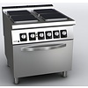 Fagor Electric Cooker with 4 Hot Plates and Electric Convection Oven GN 2/1, 19 kW Fagor Electric Cooker with 4 Hot Plates and Electric Convection Oven GN 2/1, 19 kW