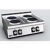 Fagor Countertop Electric Cooker with 4 Round Hot Plates, 10,4 kW