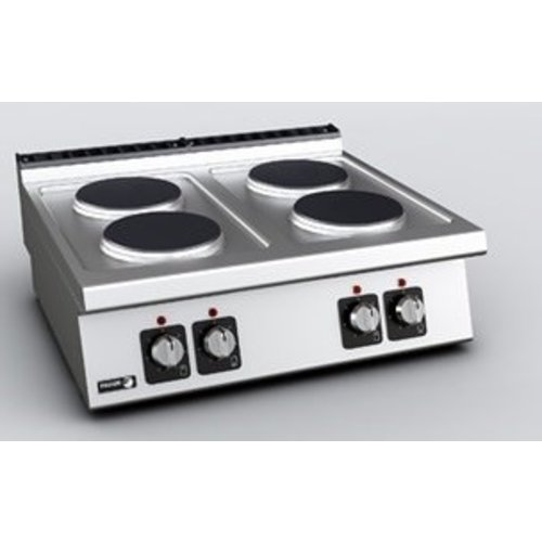 Fagor Countertop Electric Cooker with 4 Round Hot Plates, 10,4 kW Fagor Countertop Electric Cooker with 4 Round Hot Plates, 10,4 kW