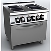 Fagor Electric Cooker with 4 Square Hotplates and Electric Oven GN 2/1, 16,4 kW Fagor Electric Cooker with 4 Square Hotplates and Electric Oven GN 2/1, 16,4 kW