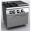 Fagor Gas Cooker with 2 Burners and 1  Hot Plate on the Right, Gas Oven GN 2/1, 27,1 kW Fagor Gas Cooker with 2 Burners and 1  Hot Plate on the Right, Gas Oven GN 2/1, 27,1 kW
