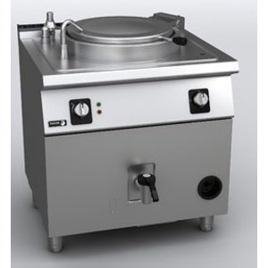 Fagor Gas Boiling Kettle 80 L with Indirect Heating, 17 kW