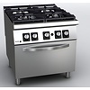 Fagor Gas Cooker with 4 Burners and Gas Oven GN 2/1, 37,6 kW Fagor Gas Cooker with 4 Burners and Gas Oven GN 2/1, 37,6 kW