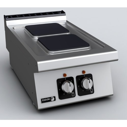 Fagor Countertop Electric Cooker with 2 Hot Plates, 5,2 kW Fagor Countertop Electric Cooker with 2 Hot Plates, 5,2 kW