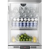 Barmatic Single Hinged Door Back Bar Cooler 108 L, from 2 °C to 10 °C, Silver Barmatic Single Hinged Door Back Bar Cooler 108 L, from 2 °C to 10 °C, Silver
