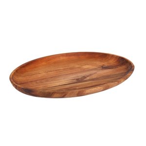 Fine Dine Wood Oval Serving Board 197 x 298 mm