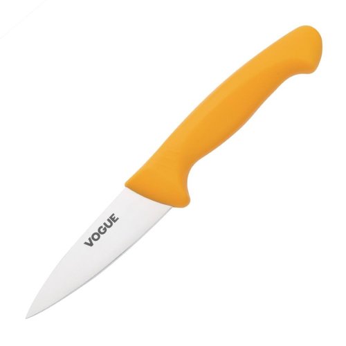 Vogue Peeling Knife 90 mm, Pro Series Yellow Vogue Peeling Knife 90 mm, Pro Series Yellow