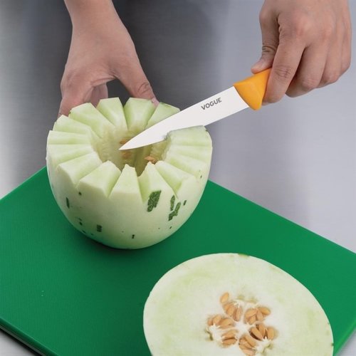 Vogue Nóż do obierania 125 mm, Seria Pro Żółty Vogue Nóż do obierania 125 mm, Seria Pro Żółty