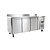 Polar Refrigeration  Tripple Door Refrigerated Table with Splashback 417 L, from -2 °C to 5 °C, Side-Mounted Compressor