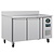 Polar Refrigeration  Double Door Freezer Table with Splashback 282 L, from -20 °C to -10 °C, Side-Mounted Compressor