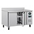 Polar Refrigeration  Double Door Freezer Table with Splashback 282 L, from -20 °C to -10 °C, Side-Mounted Compressor