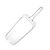 Vogue Polycarbonate Scoop 1,82 L, 370 mm, Transparent