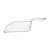 Vogue Polycarbonate Scoop 1,82 L, 370 mm, Transparent