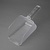 Vogue Polycarbonate Scoop 900 ml, 277 mm, Transparent