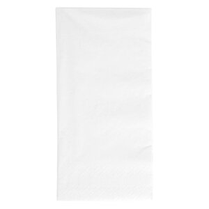 Duni Compostable Dinner Napkins White 400mm 1/8 Fold (Pack of 1000) Duni Compostable Dinner Napkins White 400mm 1/8 Fold (Pack of 1000)