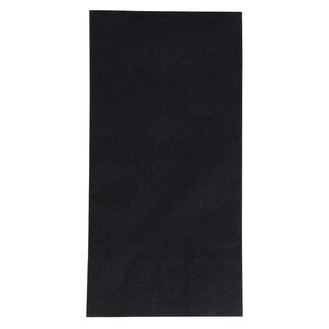 Duni Compostable Dinner Napkins Black 400mm 1/8 Fold (Pack of 1000) Duni Compostable Dinner Napkins Black 400mm 1/8 Fold (Pack of 1000)