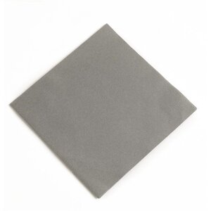 Duni Compostable Dinner Napkins Granite Grey 400mm (Pack of 720) Duni Compostable Dinner Napkins Granite Grey 400mm (Pack of 720)
