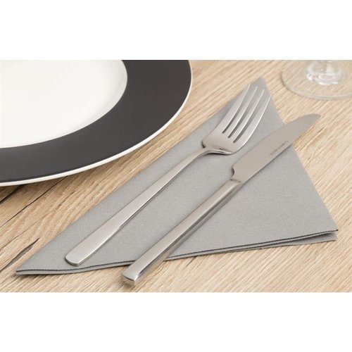 Duni Compostable Dinner Napkins Granite Grey 400mm (Pack of 720) Duni Compostable Dinner Napkins Granite Grey 400mm (Pack of 720)