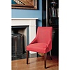 Bolero Red Chair with a Seat Height of 480 mm (Pack of 2)