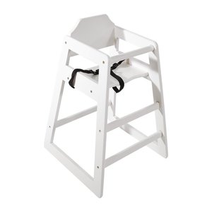 Bolero DL833 - Wooden Highchair (Antique White) Bolero DL833 - Wooden Highchair (Antique White)
