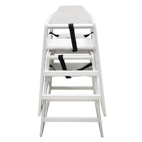 Bolero DL833 - Wooden Highchair (Antique White)