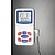Hygiplas Oven Digital Cooking Thermometer, 0°C to 300°C, White with Alarm