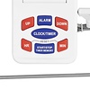 Hygiplas Oven Digital Cooking Thermometer, 0°C to 300°C, White with Alarm