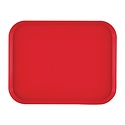 Cambro Fast Food Polypropylene Rectangular Non-Slip Serving Tray 300 x 410 mm Red