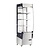 Buffalo Stacjonarna witryna grzewcza 220 L, 4-poziomowa, 1,65 kW, od 30 do 80°C, srebrna