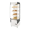 Buffalo Stacjonarna witryna grzewcza 220 L, 4-poziomowa, 1,65 kW, od 30 do 80°C, srebrna