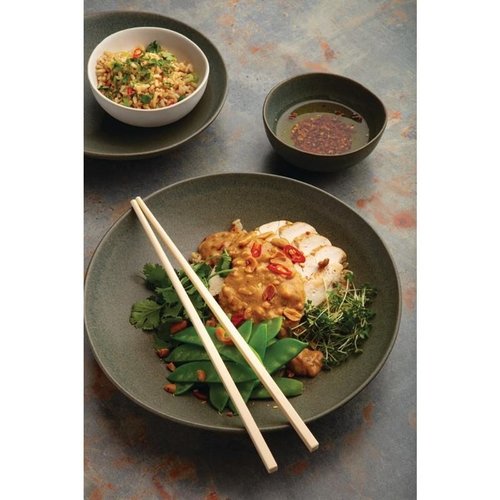 Olympia Build-a-Bowl Green Deep Bowls 110mm (Pack of 12) Olympia Build-a-Bowl Green Deep Bowls 110mm (Pack of 12)