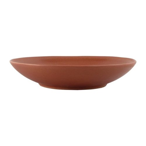 Olympia Build-a-Bowl Cantaloupe Flat Bowls 250mm (Pack of 4) Olympia Build-a-Bowl Cantaloupe Flat Bowls 250mm (Pack of 4)