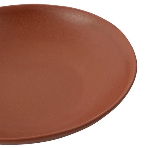 Olympia Build-a-Bowl Cantaloupe Flat Bowls 250mm (Pack of 4) Olympia Build-a-Bowl Cantaloupe Flat Bowls 250mm (Pack of 4)