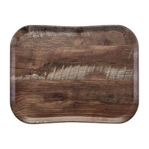 Cambro Polypropylene Rectangular Non-Slip Serving Tray 330 x 430 mm Brown Cambro Polypropylene Rectangular Non-Slip Serving Tray 330 x 430 mm Brown