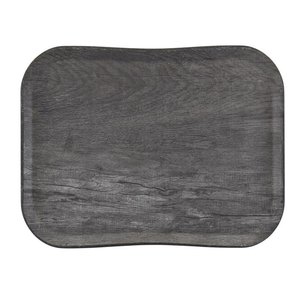 Cambro Polypropylene Rectangular Non-Slip Serving Tray 330 x 430 mm Grey Cambro Polypropylene Rectangular Non-Slip Serving Tray 330 x 430 mm Grey