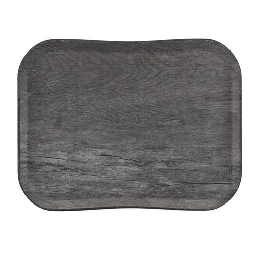 Cambro Polypropylene Rectangular Non-Slip Serving Tray 330 x 430 mm Grey Cambro Polypropylene Rectangular Non-Slip Serving Tray 330 x 430 mm Grey