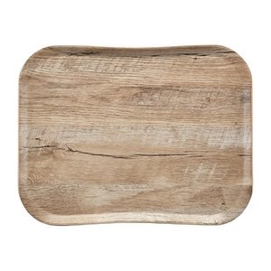 Cambro Polypropylene Rectangular Non-Slip Serving Tray 360 x 460 mm Brown Cambro Polypropylene Rectangular Non-Slip Serving Tray 360 x 460 mm Brown